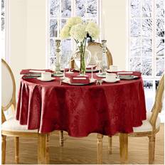 Polyester Cloths & Tissues Elrene Barcelona Damask Tablecloth Red