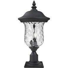 Z-Lite Armstrong 533PHM-533PM-BK Mount Old World Gate Lamp