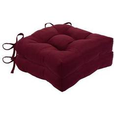 Textiles Achim Tufted Seat Chair Cushions Red