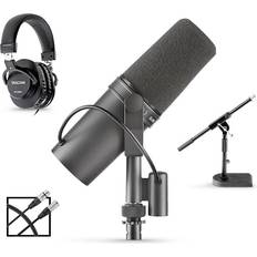 Microphones Shure M7b Mic Th200x Headphones Podcasting Bundle