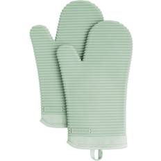 Pastry Brushes KitchenAid Ribbed Soft Silicone Mitt Pistachio 2 Count Pastry Brush