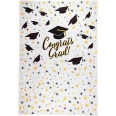 Congrats Grad Backdrop Class of 2022 Graduation Party Supplies for Photo Booth Decorations 5x7 Feet