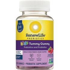 Renew life probiotics Renew Life Kids Tummy Gummy - Raspberry Supplement Vitamin 1 Billion