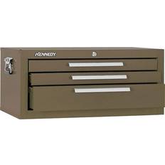 Kennedy 3 Drawer Brown Drawer Chest Base 26-5/8" Wide x 11-3/4" High x 12-1/2" Deep, Use w/ Models 263, 266, 360 Chests & 27" 29" 34" Roller