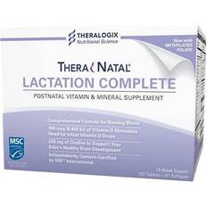Theralogix Vitamins & Supplements Theralogix Lactation Complete Postnatal Vitamins with Vitamin D Comprehensive Formula Nursing Moms 91 Day