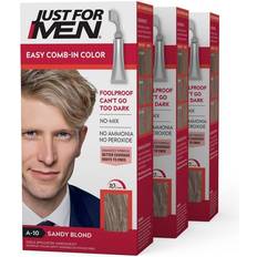 Blonde Hair Combs Just For Men Easy CombIn Color Gray Hair Coloring with Comb Applicator Sandy Blond A10