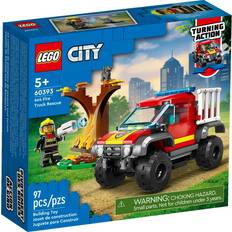 Feuerwehrleute Bauspielzeuge Lego City 4x4 Fire Truck Rescue 60393