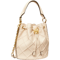Tory Burch Fleming Large bucket bag in beige leather