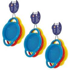 Miniland Educational Sieves, Assorted Colors, 4 Per Pack, 3 Packs (MLE29040-3) Blue Quill Blue