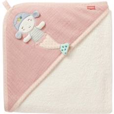 Babyhandtücher reduziert Fehn 054583 Hooded bath towel mermaid