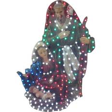 Christmas Lights Northlight Seasonal 48in. Scene Christmas Village