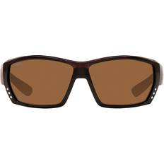 Polarized sunglasses with readers Del Mar Tuna Alley Readers Rectangular Sunglass, Tortoise/Copper Polarized