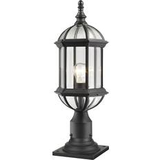 Glass Gate Lamps Z-Lite 563PHM-533PM Annex Gate Lamp