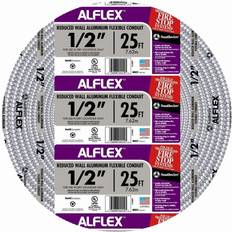 Southwire Electrical Cables Southwire 1/2 in. x 25 ft. Alflex RWA Metallic Aluminum Flexible Conduit