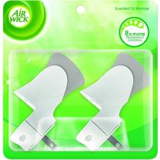Aroma Oils Air Wick Plug-In Scented Oil Automatic Freshener Dispenser (2-Pack) White