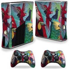 Xbox 360 Gaming Bags & Cases MightySkins compatible with x-box 360 xbox 360 s console - parrot durable, unique vinyl decal