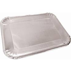 Silver Paper Platters (Pack of 6)