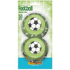 Muffinformen 50-pack Fotboll Muffinform