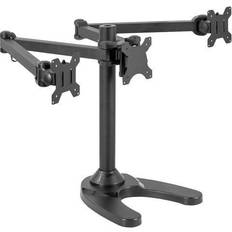 Free standing tv stand Vivo Triple Free Standing Desk Mount