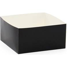 Black Corrugated Boxes 25ea 6 X 6 X 6 Black Lux Gift Box Base-Pkg by Paper Mart