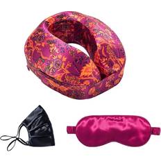 Neck Pillows slip Frequent Flyer Travel Set Wanderlust Neck Pillow