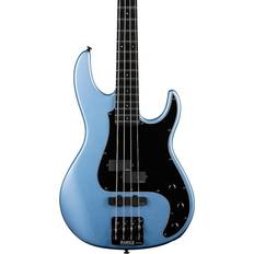 ESP Electric Basses ESP Ltd Ap-4 Electric Bass Pelham Blue Black Pickguard