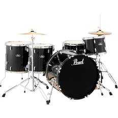 Drum set Pearl Roadshow 5-Piece Rock Drum Set Jet Black