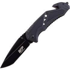 Hunting Knives Smith & Wesson M&P SWMP11B 8.9in High Carbon 3.8in Tanto Point Blade Tactical, Survival EDC Hunting Knife