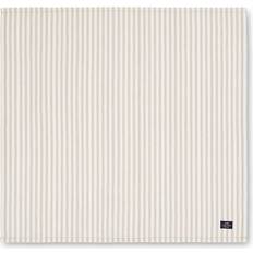 Lexington Icons Herringbone Stoffserviette Beige, Blau, Weiß (50x50cm)