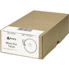 Envelopes & Mailers on sale Avery Metal Rim Tags, 2-1/4" Diameter, White, 500 Tags/Box