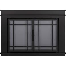 Pleasant Hearth Ethanol Fireplaces Pleasant Hearth Fillmore Large Glass Fireplace Doors