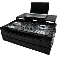 Musical Accessories Harmony HCDDJSXLTBK Flight Glide Laptop Stand DJ Case for Pioneer DDJ-SX2
