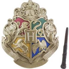 Gull Vegglamper Paladone Hogwarts Crest Light with Wand Control Vegglampe