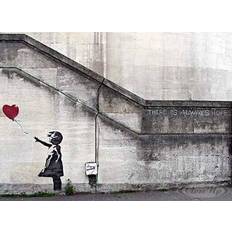 Rot Plakate & Poster Banksy Poster Hope Girl With Red Balloon