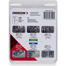 Rivets Arrow 1/8 Aluminum Rivet Set Silver 120