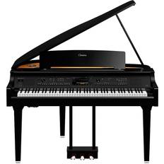 Yamaha Stage & Digital Pianos Yamaha Clavinova Cvp-809 Digital Grand Piano With Bench Polished Ebony