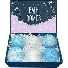 Bath Bombs MAJESTIC PURE Bath Bombs for Women & USA Made, Bath Bomb Pure Essential Oils, Coconut Oil
