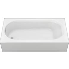 Freestanding Bathtubs American Standard 2390.202ICH Princeton 60" Bathtub with Left Hand Drain Lifetime