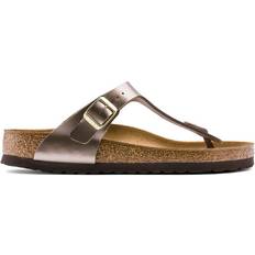 Birkenstock Gizeh Birko-Flor - Electric Metallic Taupe