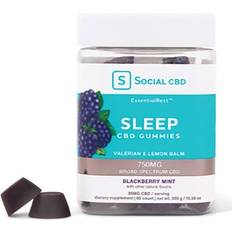 CBD Hemp Extract Sleep Gummies with Valerian Lemon Balm 60 pcs