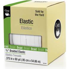 Elastic Bands Dritz 60 yd 3/8" White Braided Elastic