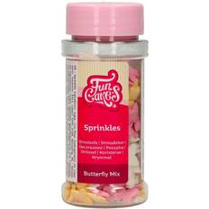 Funcakes Krymmel Sommerfugle Mix 50g Kakepynt