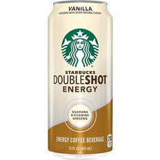 Cold Brew & Bottled Coffee Starbucks 15 Oz. Vanilla Doubleshot Energy Drink No Color