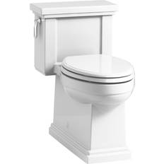 Kohler Toilets Kohler Tresham One-piece compact elongated toilet with skirted trapway, 1.28 gpf
