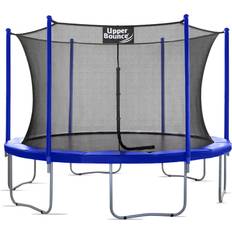 Trampoline 12 with enclosure Upper Bounce 12' Trampoline & Enclosure Set Blue