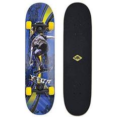 Skateboards Schildkröt Skateboard Slider Cool King, blue-yellow-black, 510643