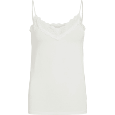 Damen - Weiß Shapewear & Unterwäsche Object Leena Lace Top Without Sleeves