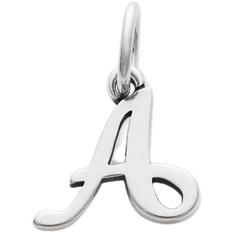 James Avery Script Initial Charm - Silver