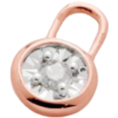 Monica Vinader Essential Ear Charm - Rose Gold/Diamond