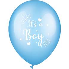 Latexballoner Its A Boy Blå 6-stk